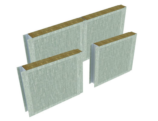 kaufen Durchlöcherte Umhüllung Marine Wall Panels Boards 25mm zusammengesetzte Platten Rockwool Online-Herstellung