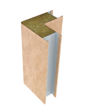 Buy Mineral Wool Honeycomb Insulated Sandwich Panel Wall Cladding 500mm online manufacture