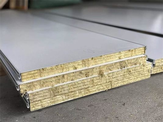 خرید 2 اینچ پانل های کامپوزیت دریایی تخته های دیواری پشم سنگ PVC لمینیت تولید آنلاین