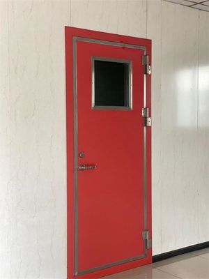 kaufen Galvanisierte interne feuerfeste Stahlglastür zum Garagen-Höhlen-Metall Online-Herstellung