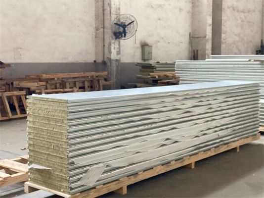 خرید ساندویچ پانل سقفی عایق آلومینیوم پشم سنگ 50 میلی متر تولید آنلاین