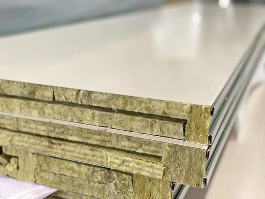 comprar Lãs de rocha compostas acústicas dos painéis de parede da isolação sadia do ruído Fabricação em linha