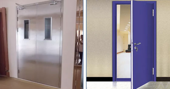 Mua Cửa thép chống cháy bên trong 24 inch 30 inch Cửa thép chống cháy 2 giờ 32x80 36x80 sản xuất trực tuyến