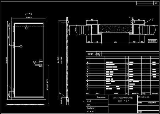 Buy Entry Fireproof Steel Door 45 Minute 1 Hr 2 Hour Fire Rated Glass Door online manufacture